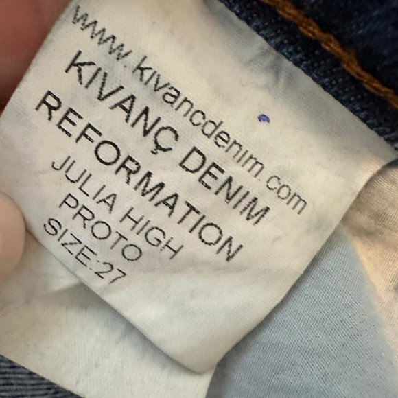 Reformation Julia High Rise Jean - Picture 4 of 6